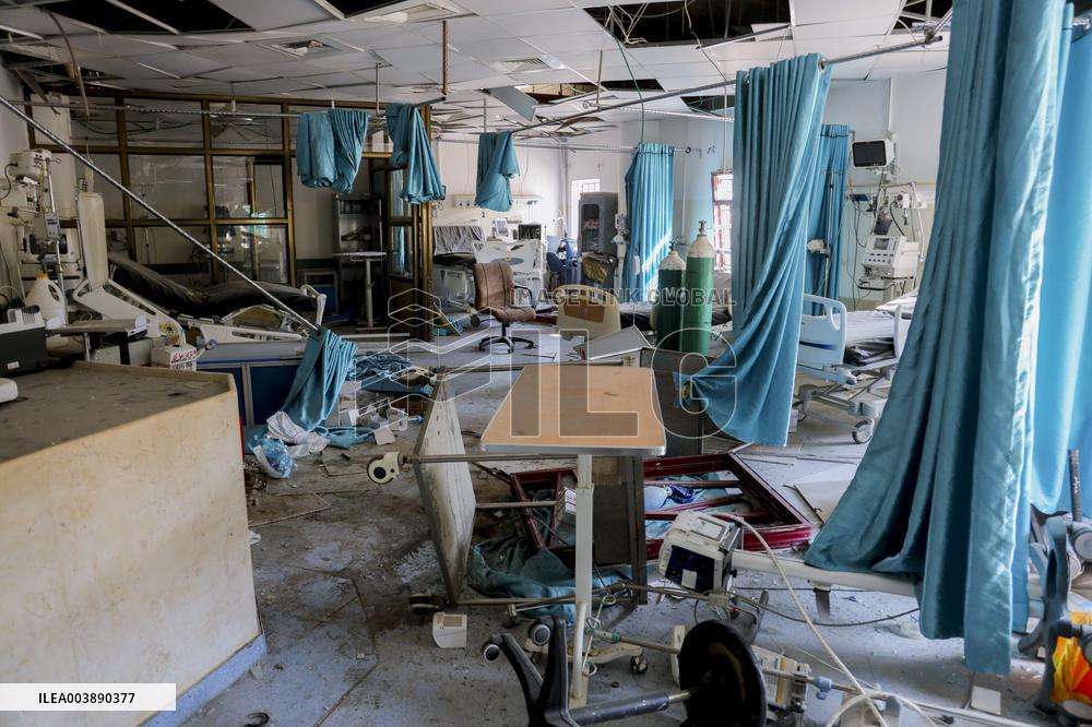 Hospital Destroyed by Israeli Army - Gaza