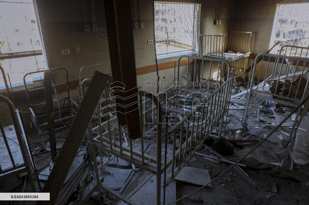 Hospital Destroyed by Israeli Army - Gaza
