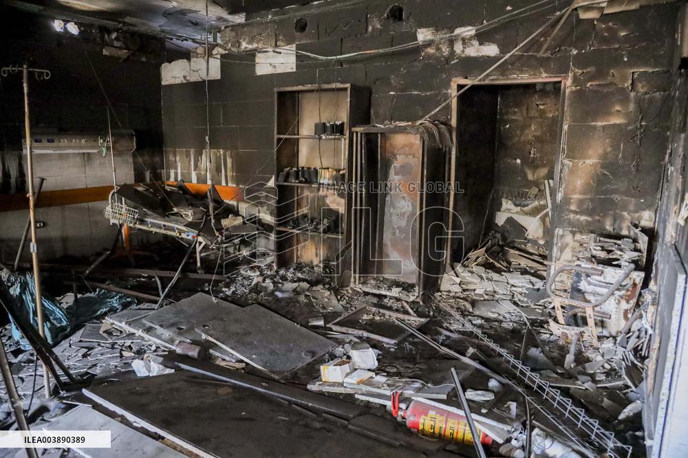 Hospital Destroyed by Israeli Army - Gaza