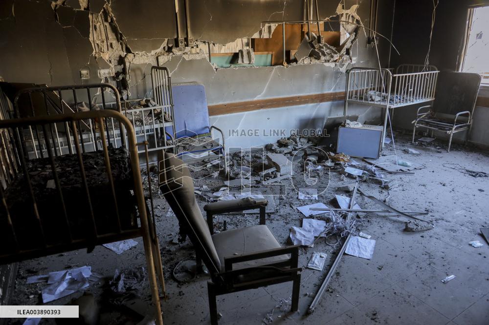 Hospital Destroyed by Israeli Army - Gaza
