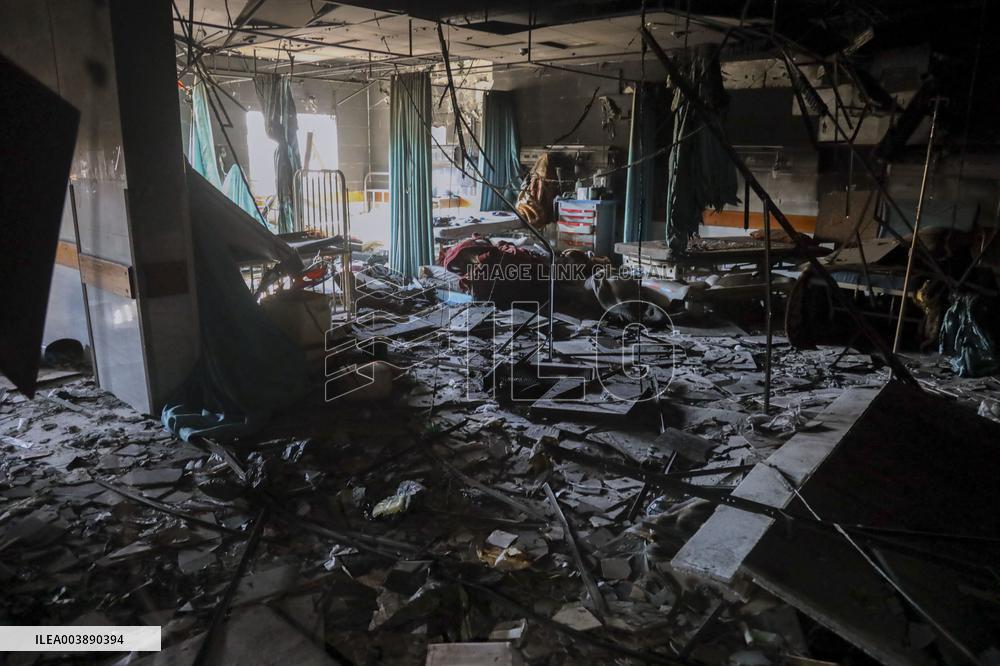 Hospital Destroyed by Israeli Army - Gaza