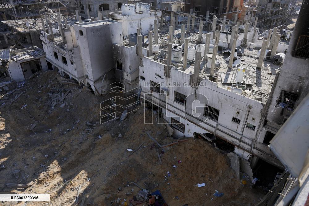Hospital Destroyed by Israeli Army - Gaza