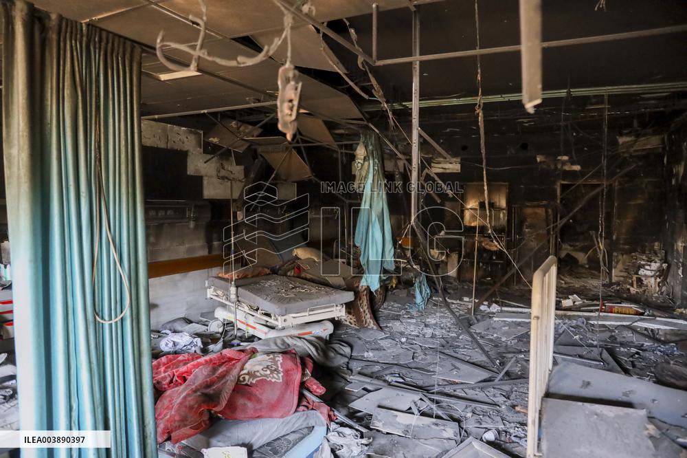 Hospital Destroyed by Israeli Army - Gaza