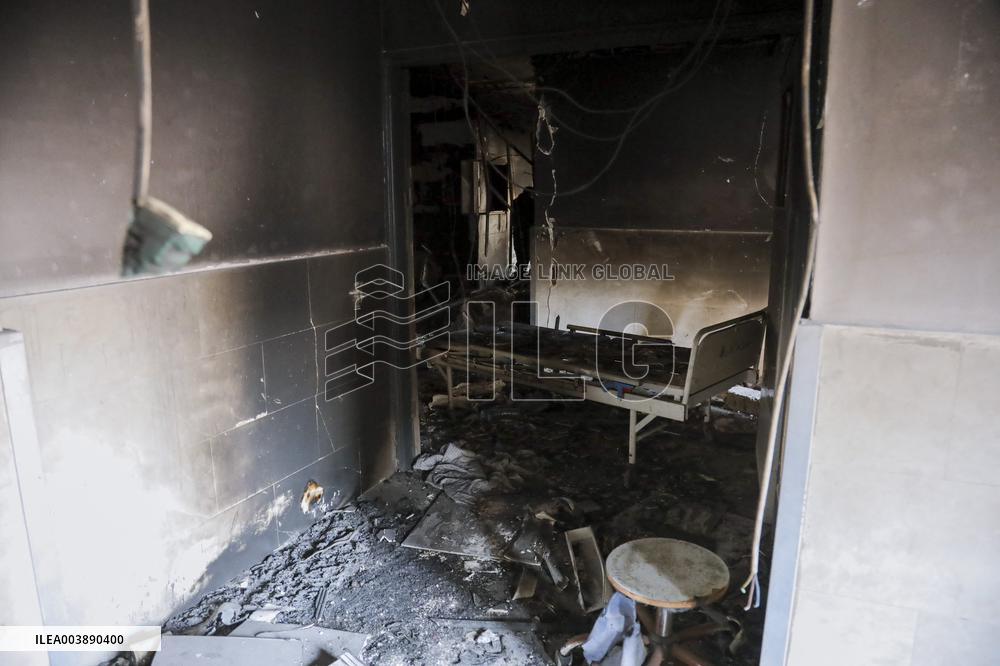 Hospital Destroyed by Israeli Army - Gaza
