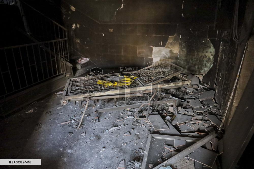 Hospital Destroyed by Israeli Army - Gaza