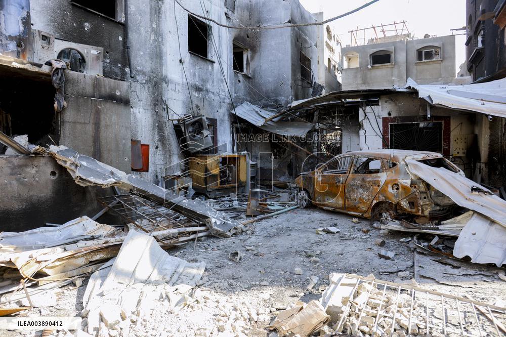 Hospital Destroyed by Israeli Army - Gaza