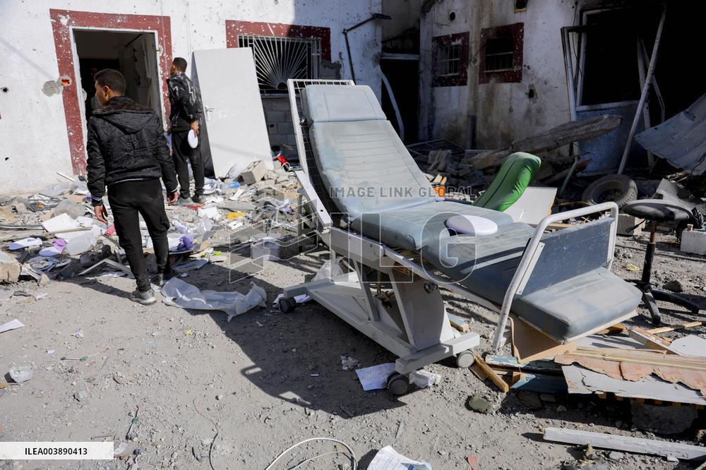 Hospital Destroyed by Israeli Army - Gaza