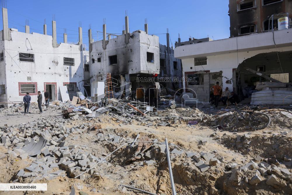 Hospital Destroyed by Israeli Army - Gaza