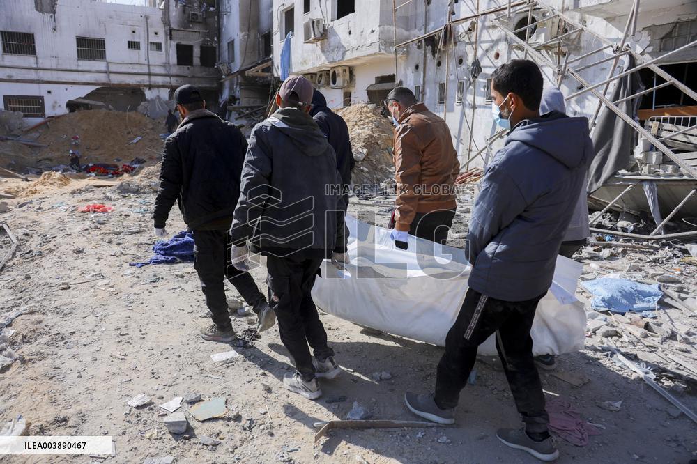 Hospital Destroyed by Israeli Army - Gaza