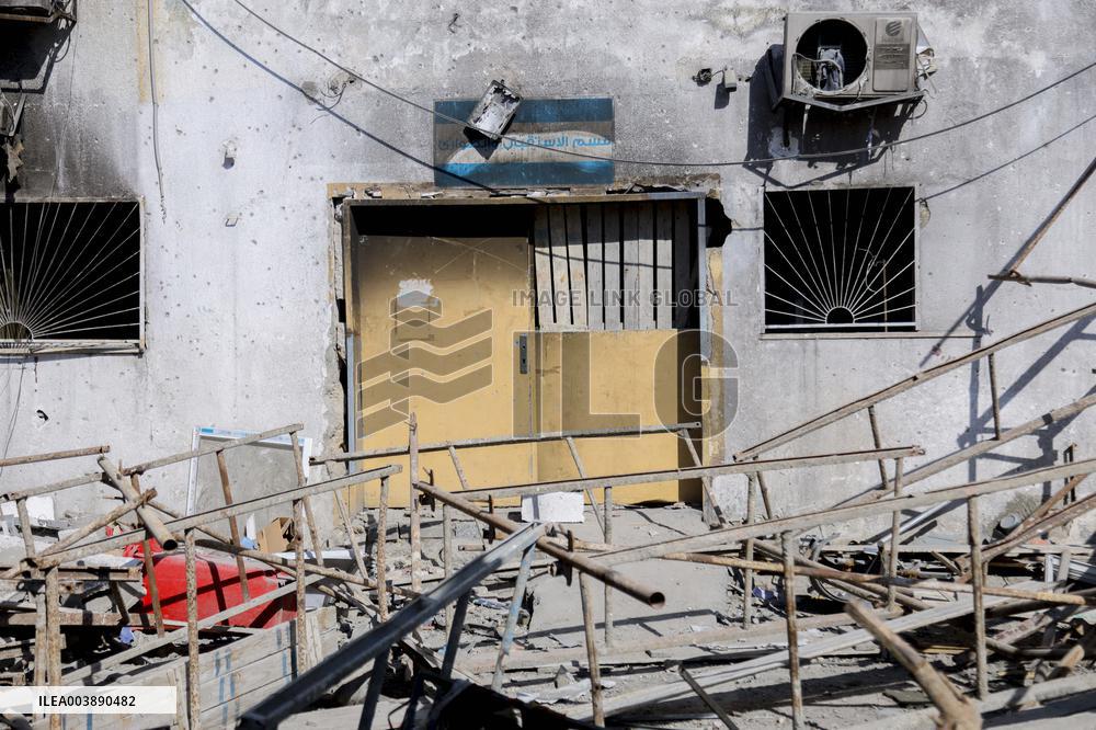 Hospital Destroyed by Israeli Army - Gaza