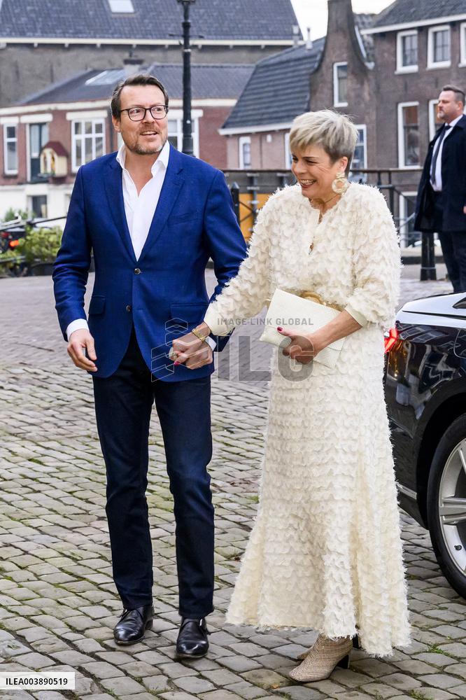 Princess Laurentien and Prince Constantijn Read at 2025 Breakfastn - Netherlands