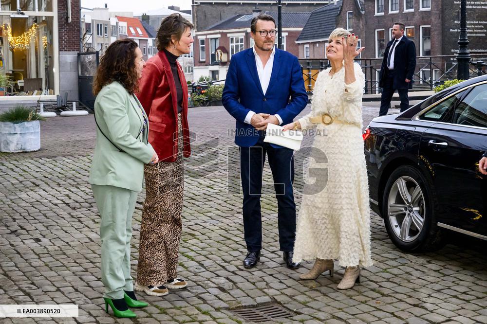 Princess Laurentien and Prince Constantijn Read at 2025 Breakfastn - Netherlands