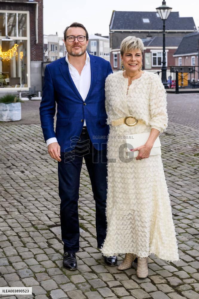 Princess Laurentien and Prince Constantijn Read at 2025 Breakfastn - Netherlands