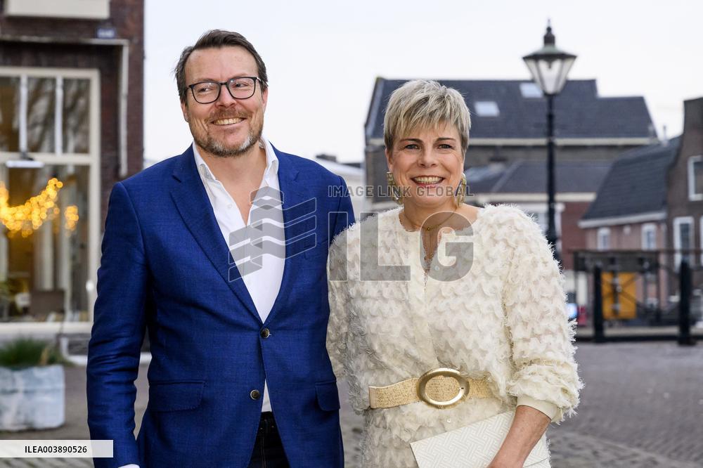Princess Laurentien and Prince Constantijn Read at 2025 Breakfastn - Netherlands