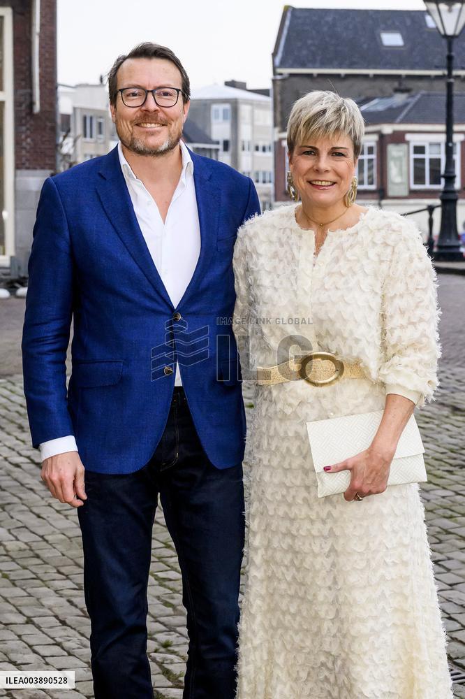 Princess Laurentien and Prince Constantijn Read at 2025 Breakfastn - Netherlands