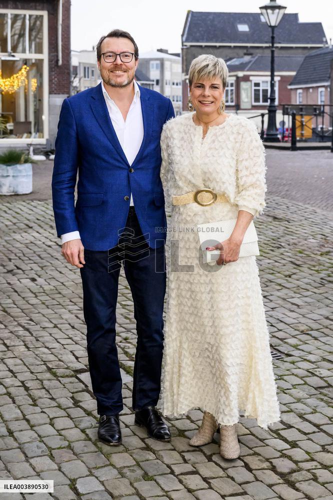 Princess Laurentien and Prince Constantijn Read at 2025 Breakfastn - Netherlands