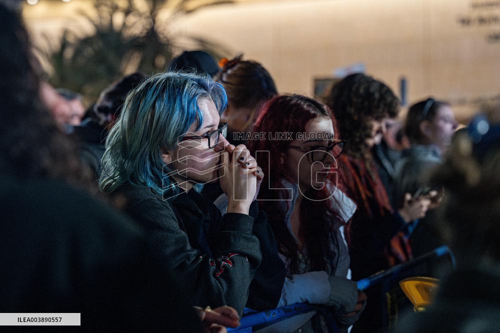 Tel Aviv Live Broadcast Hostages Release - Israel
