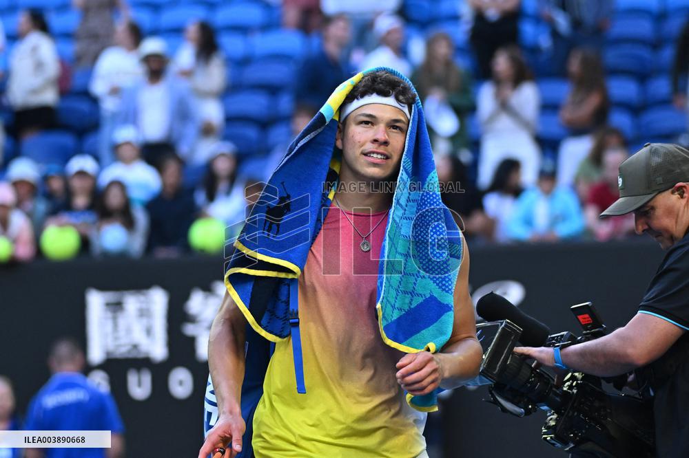 Australian Open - Ben Shelton Wins Quaterfinals