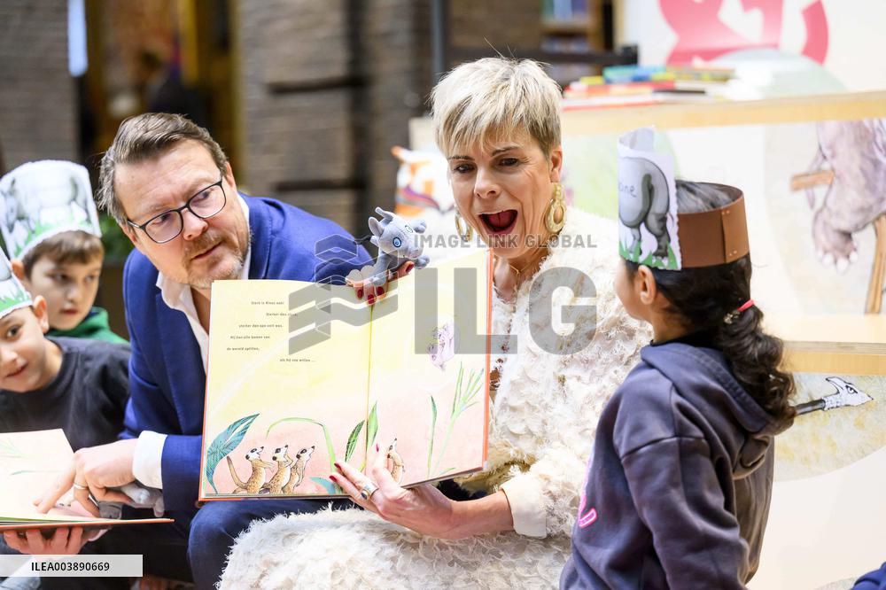 Princess Laurentien and Prince Constantijn Read at 2025 Breakfast - Netherlands