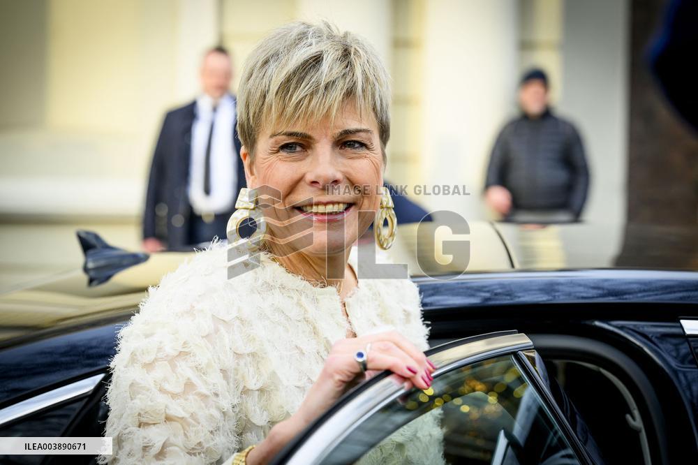 Princess Laurentien and Prince Constantijn Read at 2025 Breakfast - Netherlands