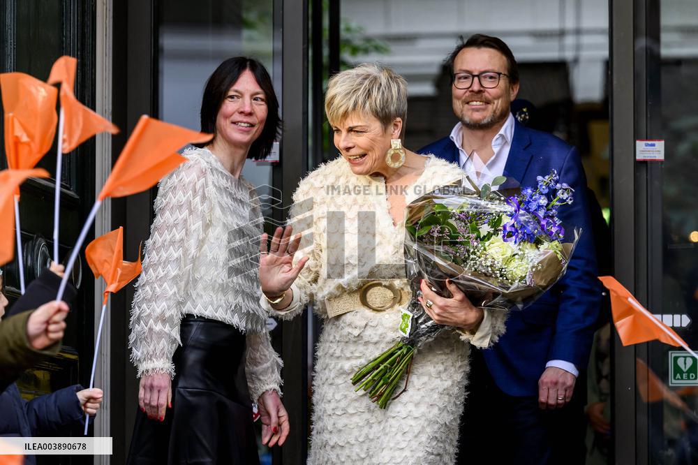 Princess Laurentien and Prince Constantijn Read at 2025 Breakfast - Netherlands