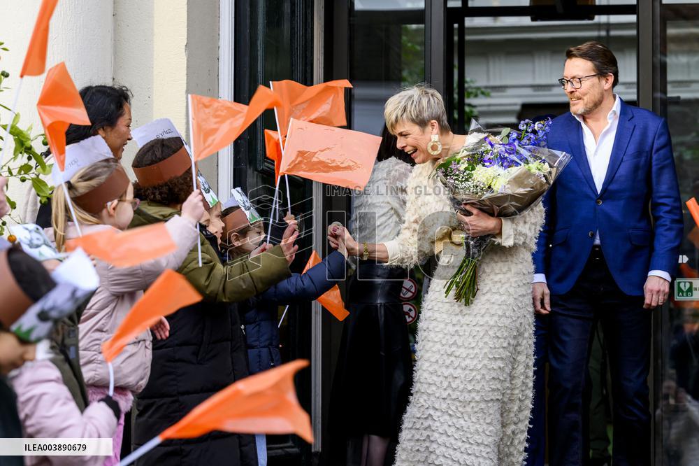 Princess Laurentien and Prince Constantijn Read at 2025 Breakfast - Netherlands
