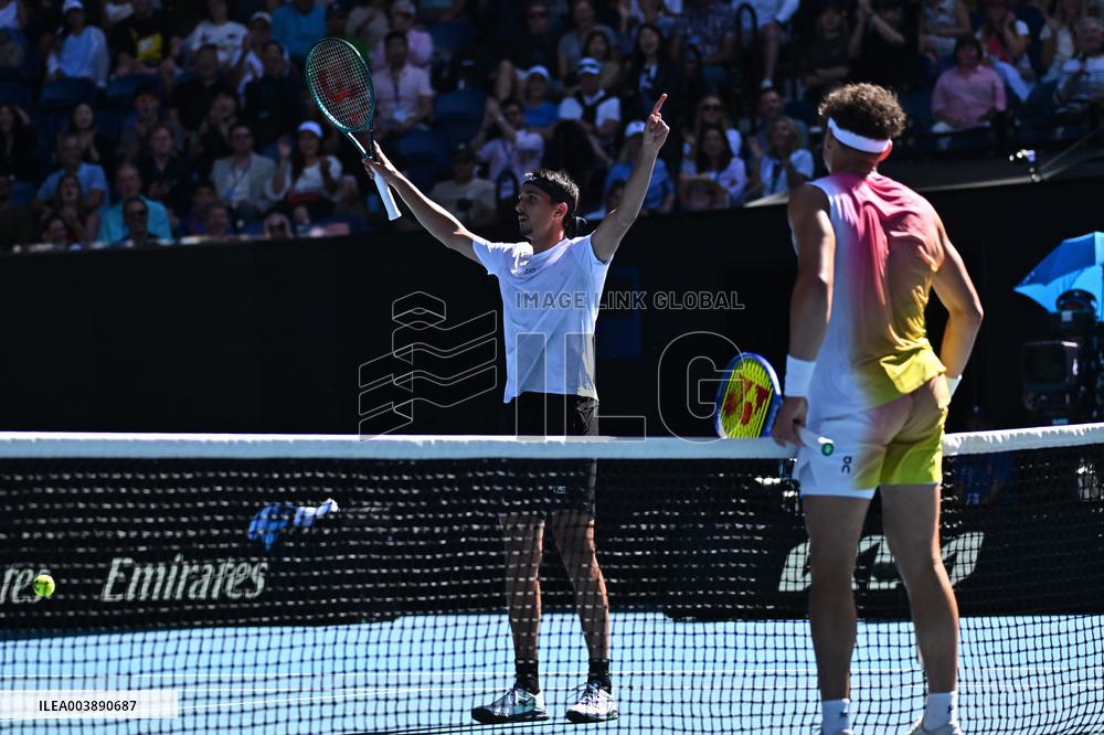 Australian Open - Ben Shelton Wins Quaterfinals