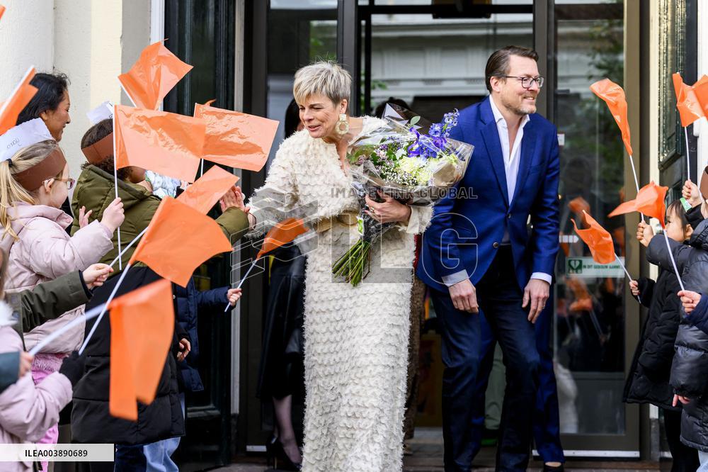 Princess Laurentien and Prince Constantijn Read at 2025 Breakfast - Netherlands