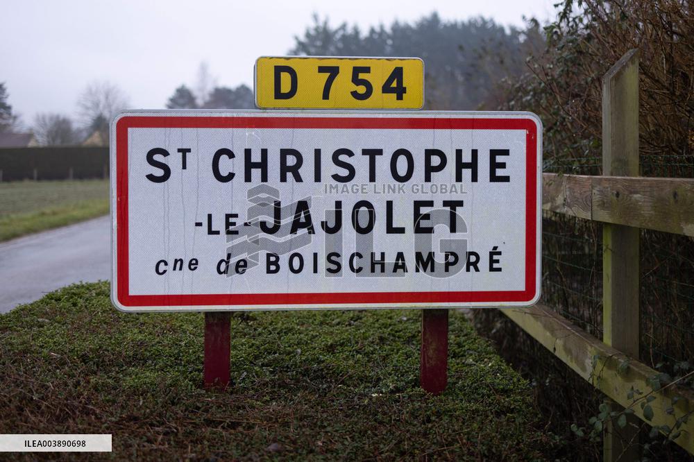 Former House of Murdered Lydie Loge - Saint-Christophe-Le-Jajolet
