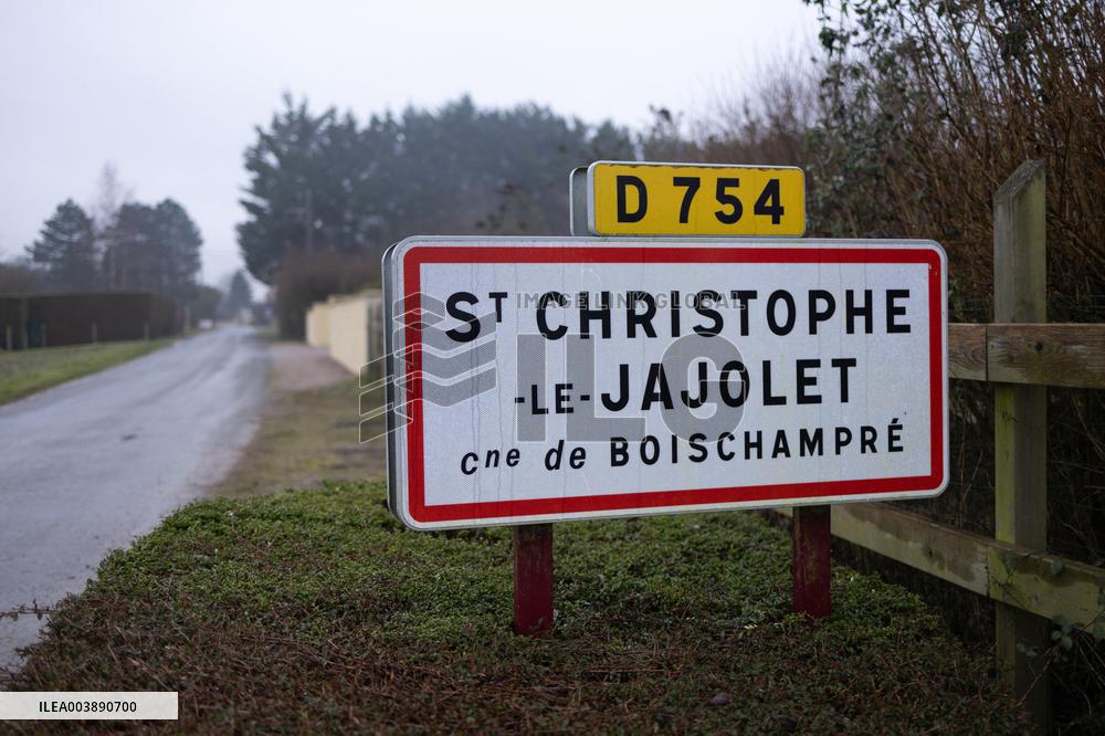 Former House of Murdered Lydie Loge - Saint-Christophe-Le-Jajolet