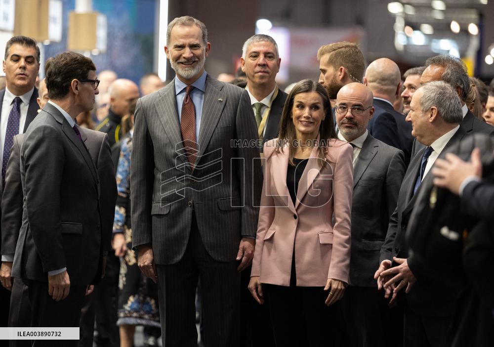 The King and Queen of Spain Inaugurate the 45th Edition of Fitur - Madrid