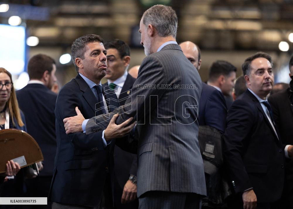 The King and Queen of Spain Inaugurate the 45th Edition of Fitur - Madrid