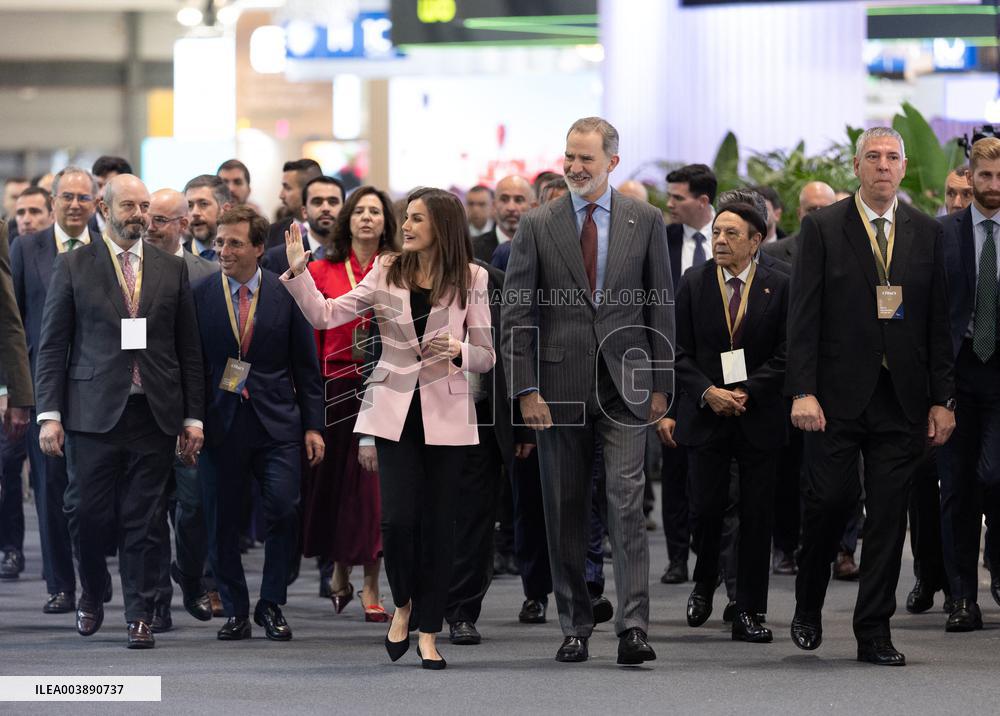 The King and Queen of Spain Inaugurate the 45th Edition of Fitur - Madrid