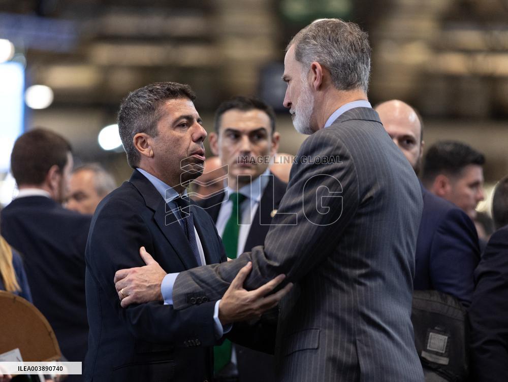 The King and Queen of Spain Inaugurate the 45th Edition of Fitur - Madrid