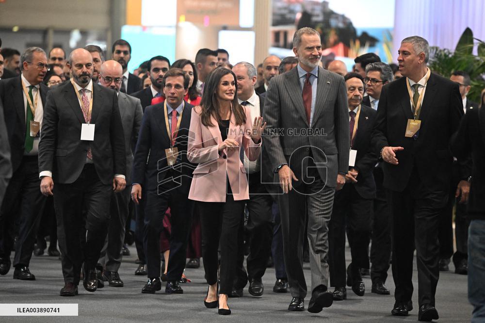 The King and Queen of Spain Inaugurate the 45th Edition of Fitur - Madrid
