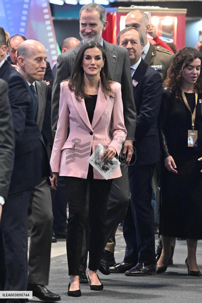 The King and Queen of Spain Inaugurate the 45th Edition of Fitur - Madrid