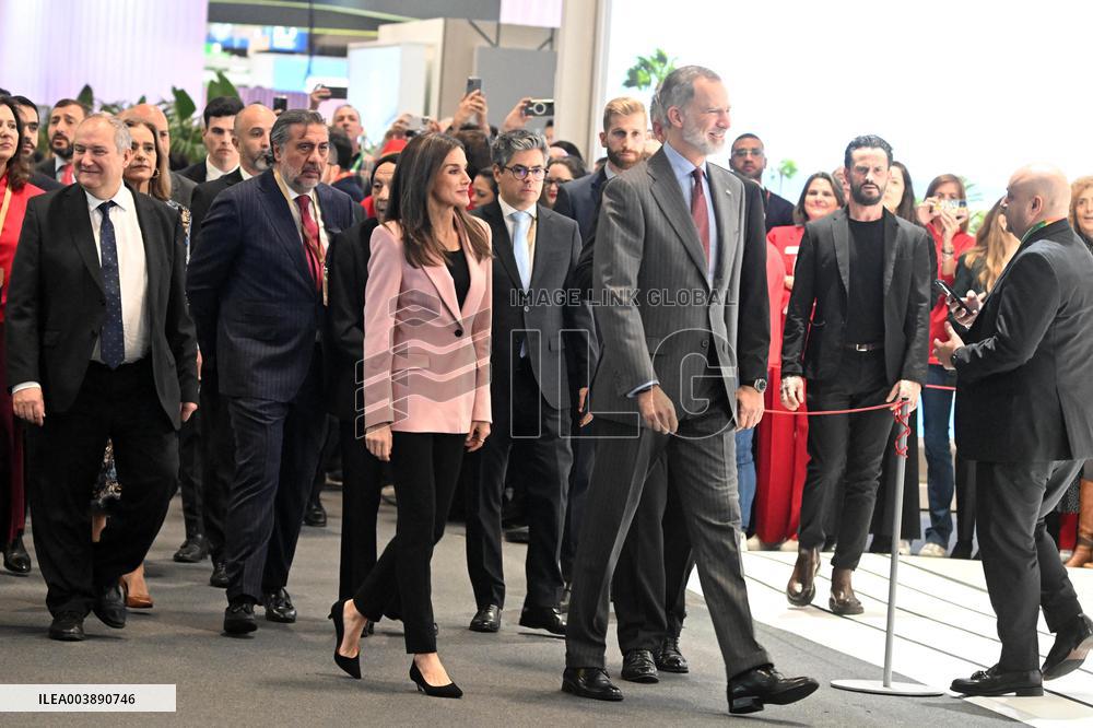 The King and Queen of Spain Inaugurate the 45th Edition of Fitur - Madrid