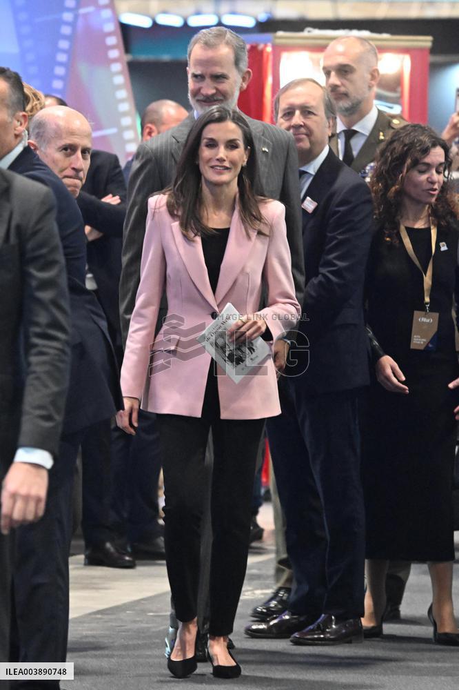 The King and Queen of Spain Inaugurate the 45th Edition of Fitur - Madrid