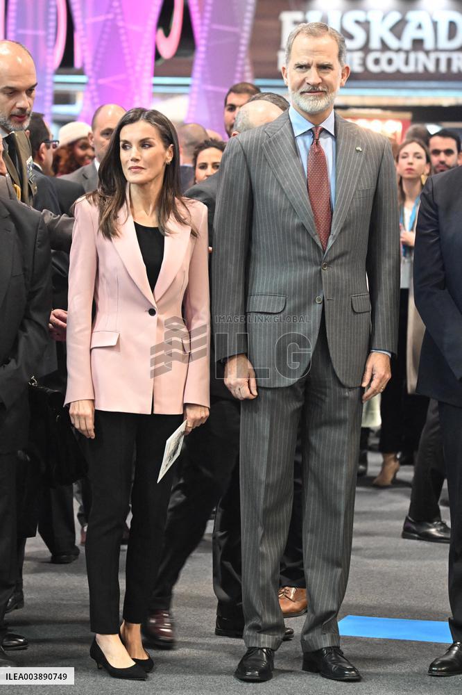 The King and Queen of Spain Inaugurate the 45th Edition of Fitur - Madrid