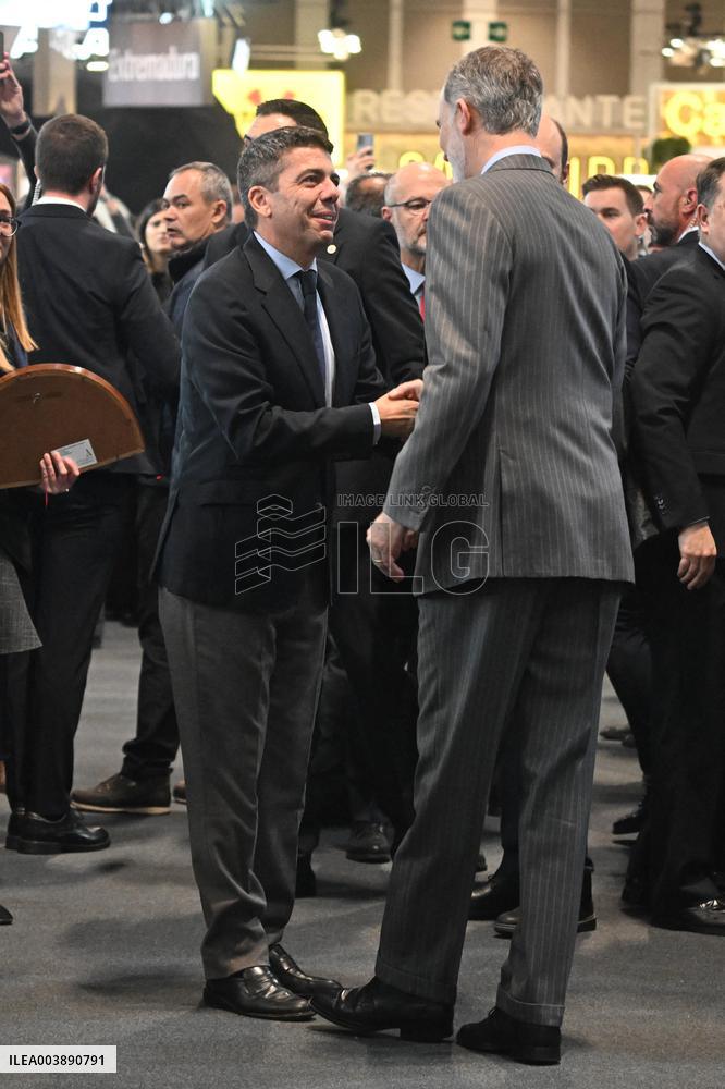 Royals Inaugurate The 45th Edition Of Fitur - Madrid