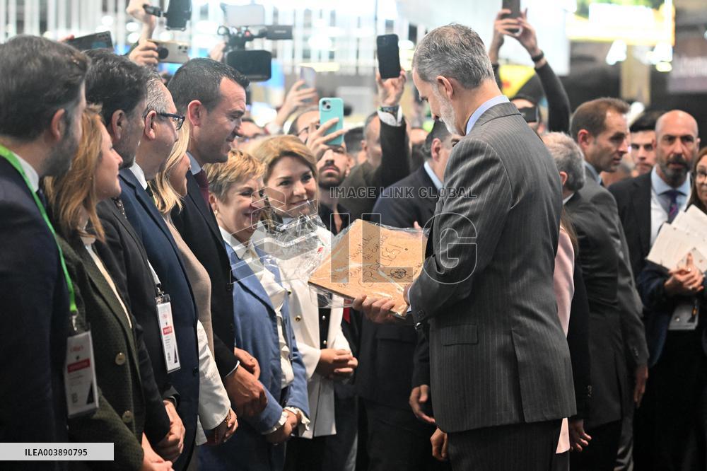 Royals Inaugurate The 45th Edition Of Fitur - Madrid