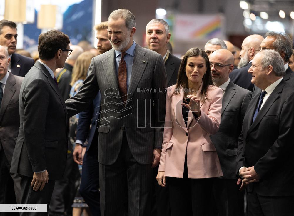Royals Inaugurate The 45th Edition Of Fitur - Madrid