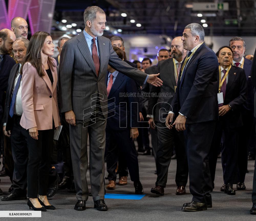 Royals Inaugurate The 45th Edition Of Fitur - Madrid