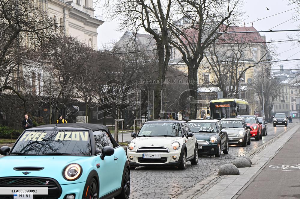 Rally to remind about Ukrainian POWs in LvivRally to remind about Ukrainian POWs in Lviv