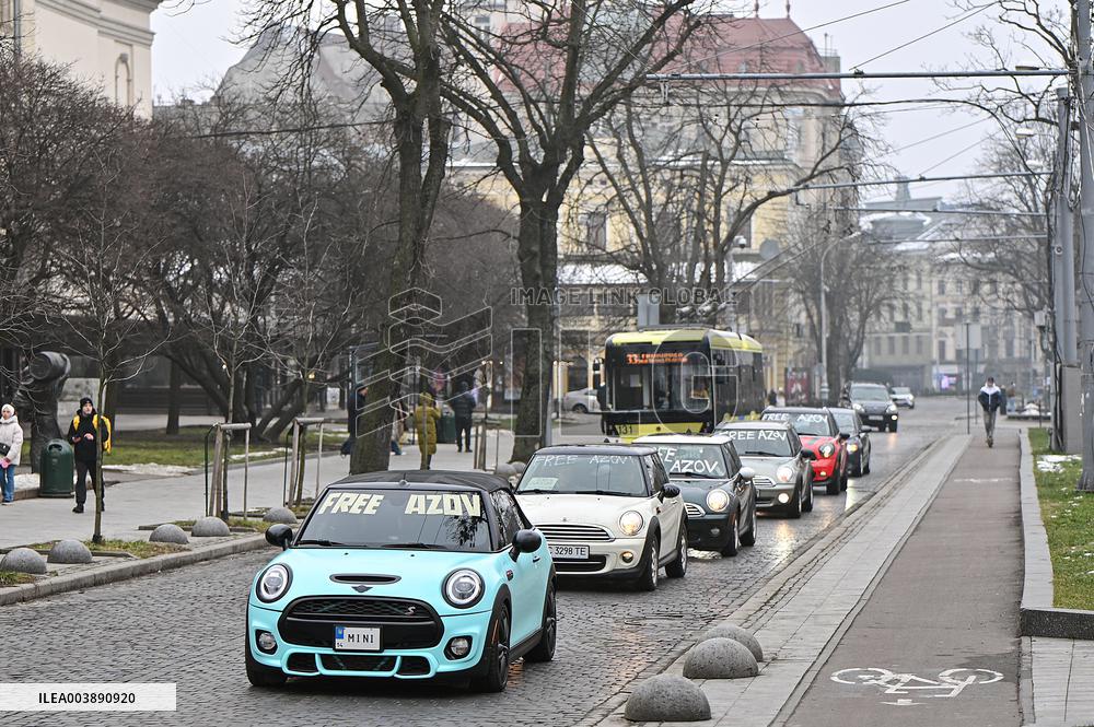 Rally to remind about Ukrainian POWs in LvivRally to remind about Ukrainian POWs in Lviv