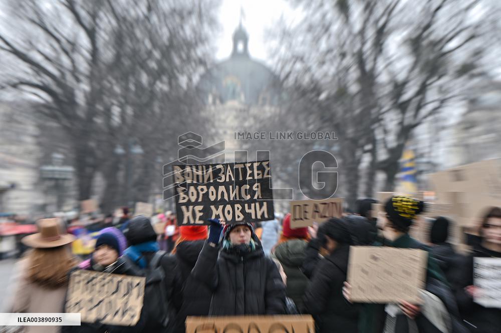 Rally to remind about Ukrainian POWs in LvivRally to remind about Ukrainian POWs in Lviv