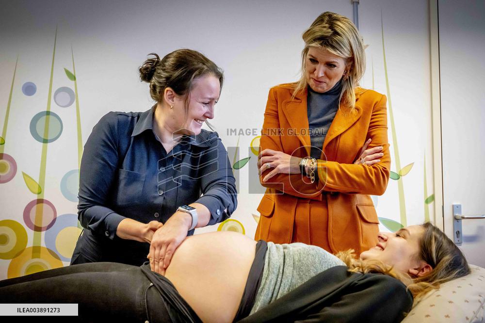Queen Maxima Visits Promising Start Zeist - Netherlands