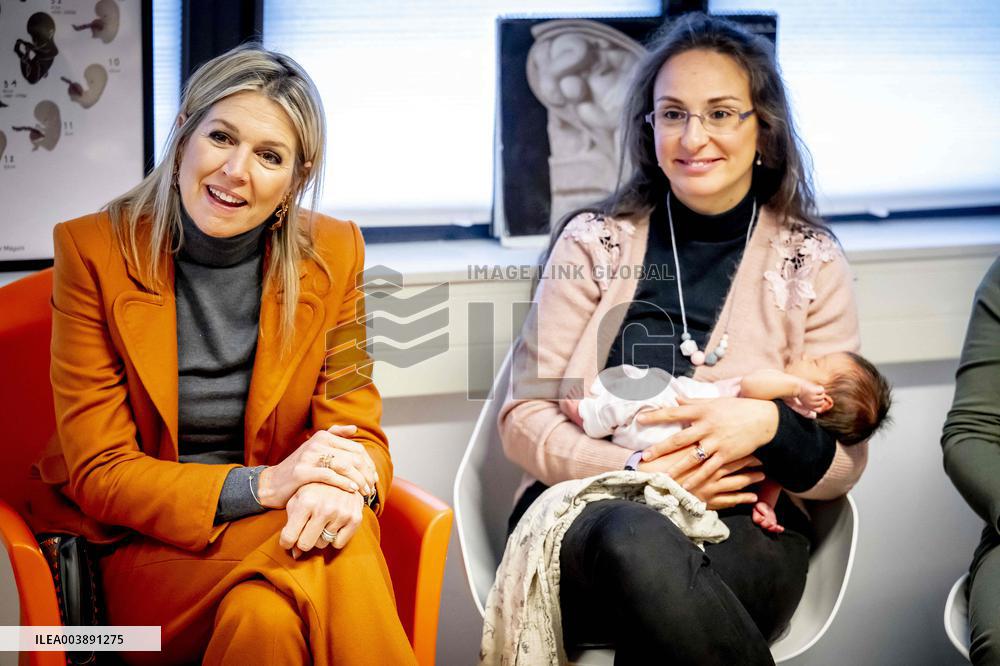 Queen Maxima Visits Promising Start Zeist - Netherlands