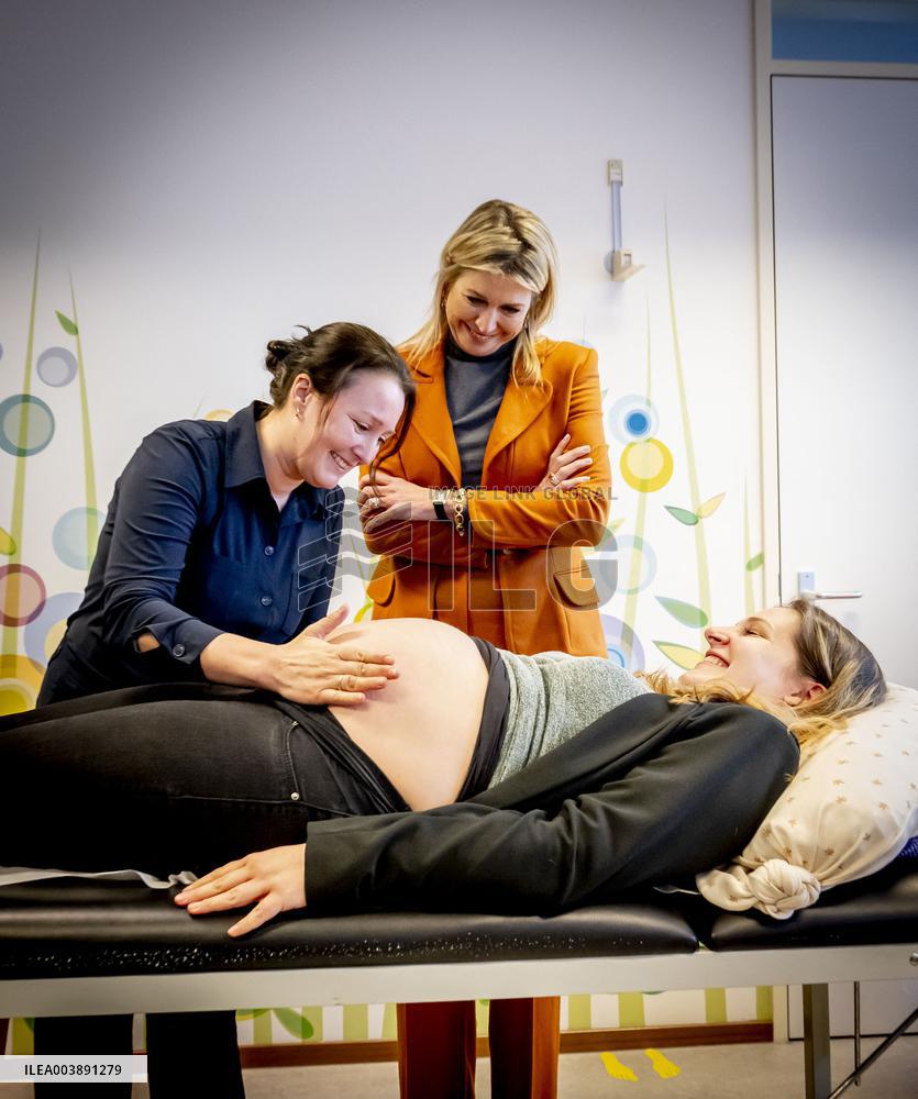 Queen Maxima Visits Promising Start Zeist - Netherlands