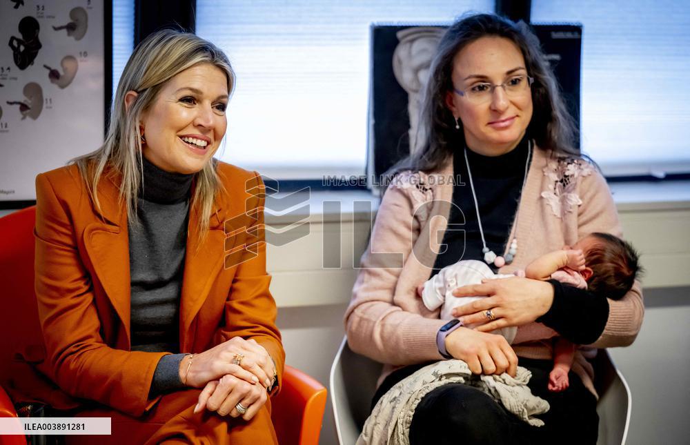 Queen Maxima Visits Promising Start Zeist - Netherlands